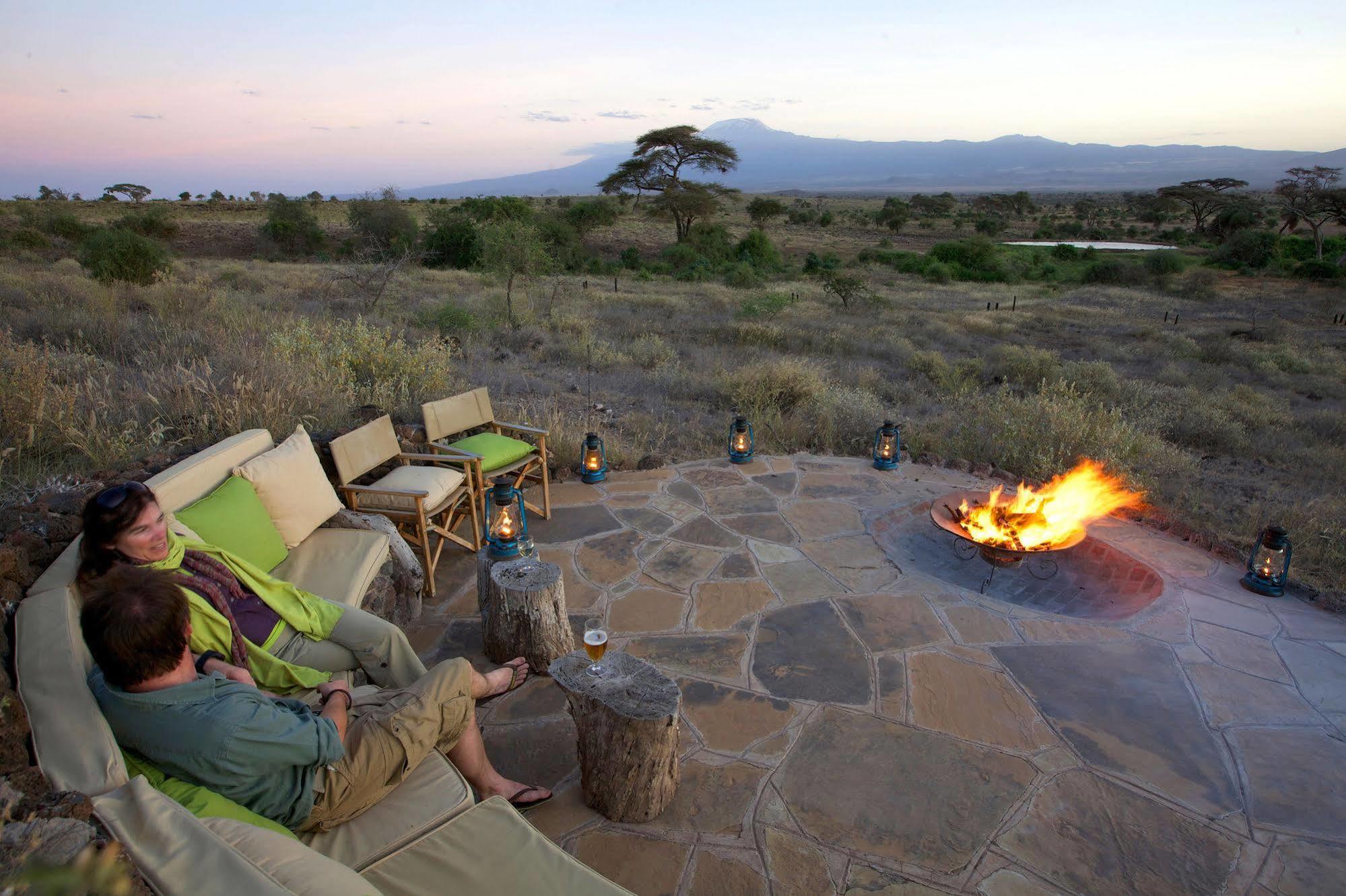 Hotel Elewana Tortilis Camp Amboseli Esterno foto