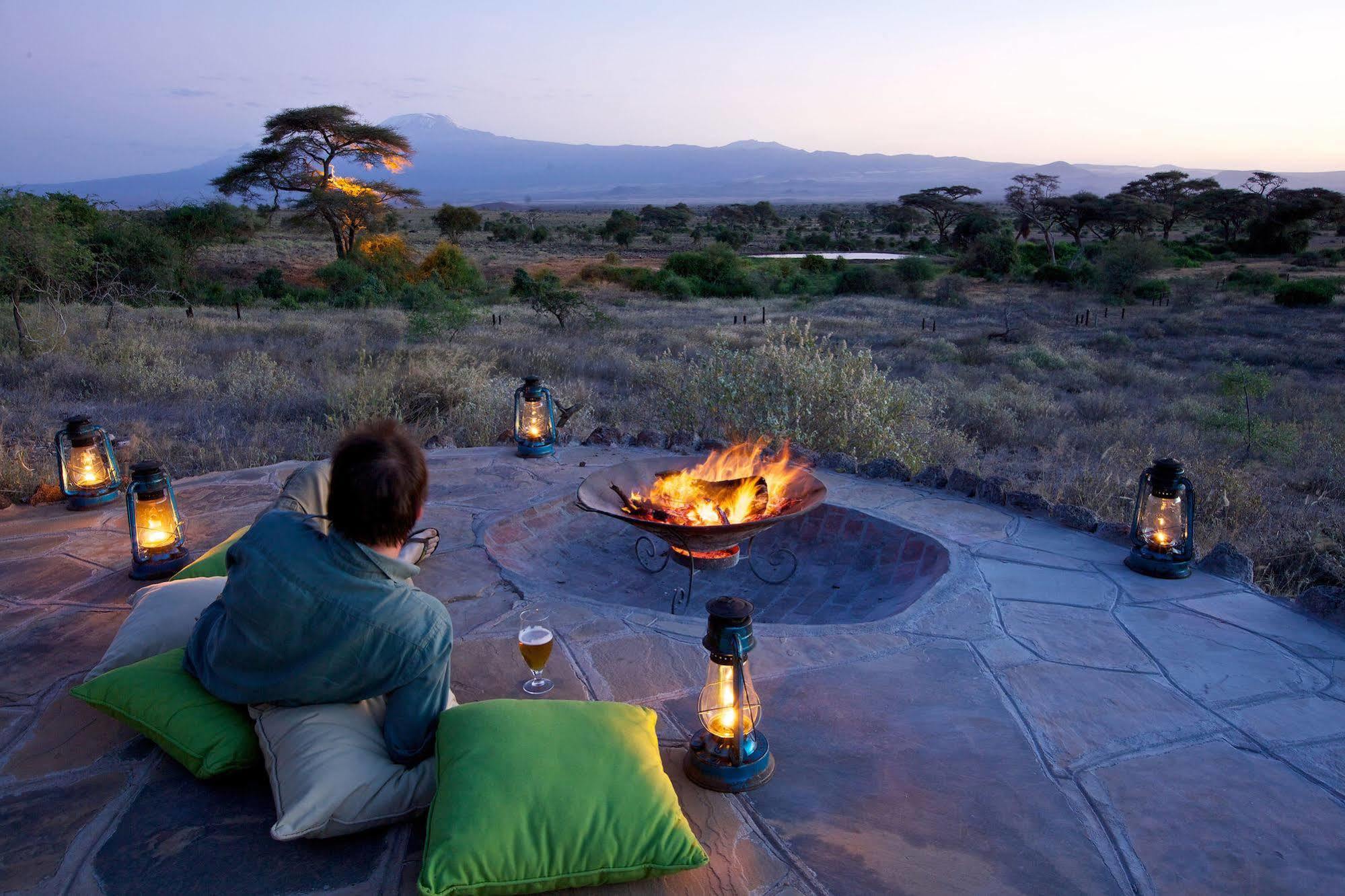 Hotel Elewana Tortilis Camp Amboseli Esterno foto