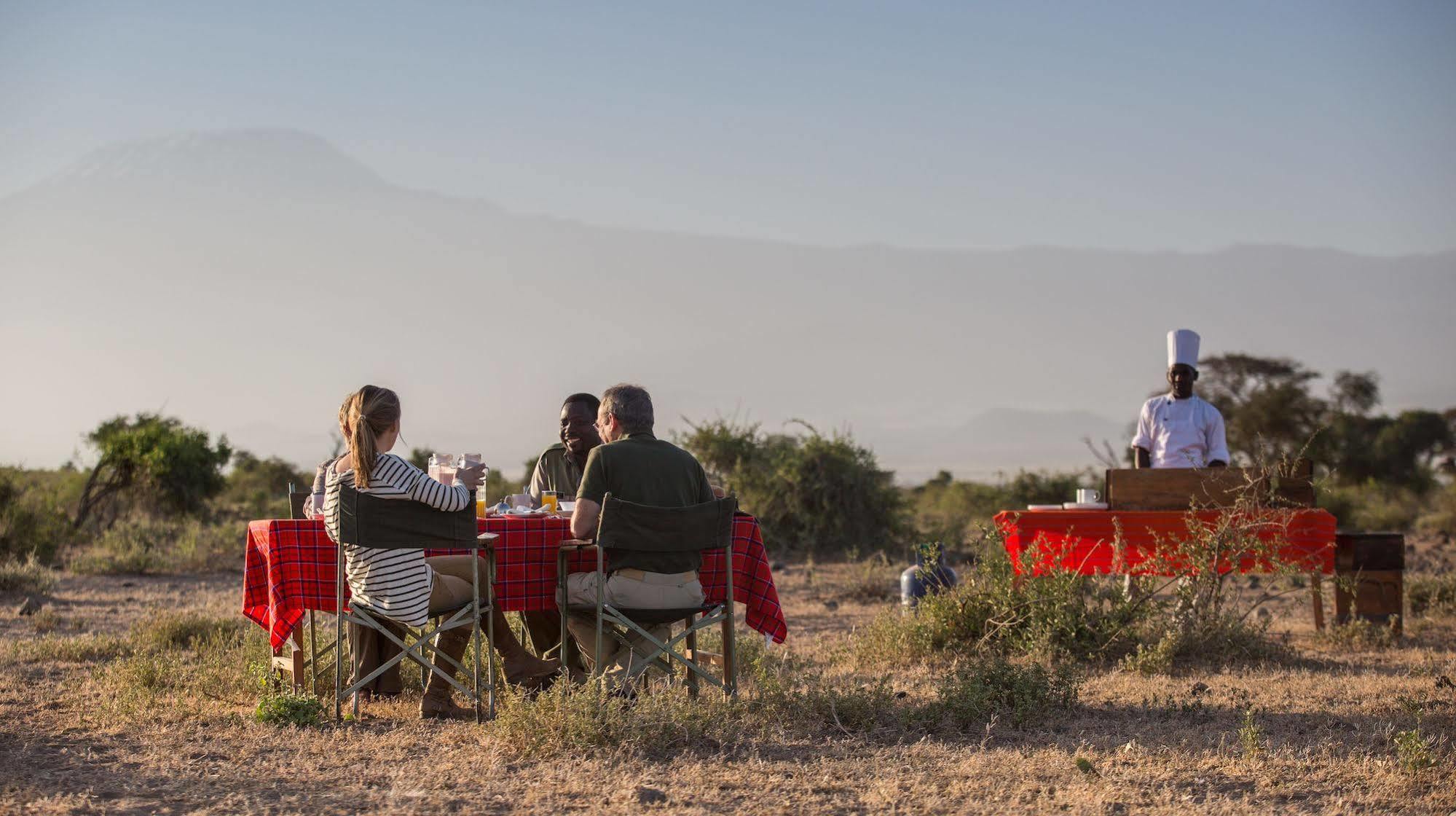 Hotel Elewana Tortilis Camp Amboseli Esterno foto