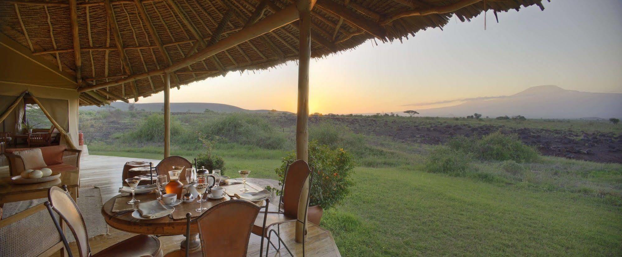 Hotel Elewana Tortilis Camp Amboseli Esterno foto