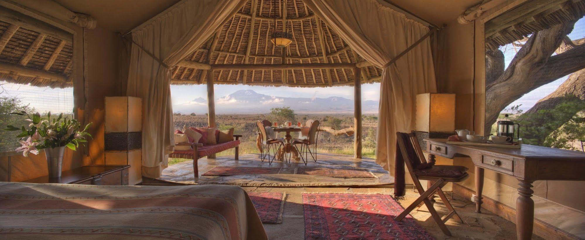 Hotel Elewana Tortilis Camp Amboseli Esterno foto